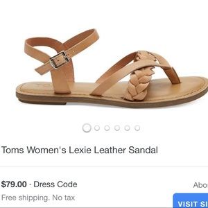 Toms brand sandals